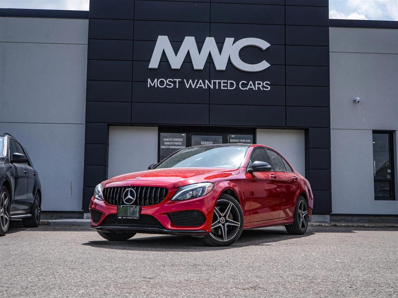 Used 2018 Mercedes-Benz C 300 AWD | AMG PKG | NAV | DUAL ROOF | BLIND SPOT for sale in Kitchener, ON