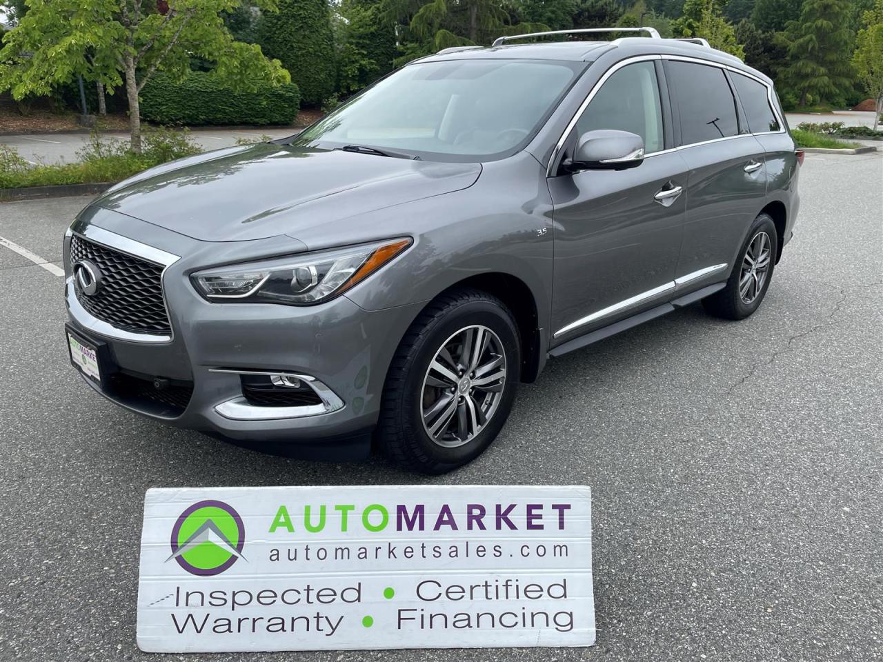 Used 2017 Infiniti QX60 PREMIUM, AWD, S/ROOF. LEATHER, FINANCING, WARRANTY, INSPECTED W/BCAA MBSHP! for sale in Surrey, BC