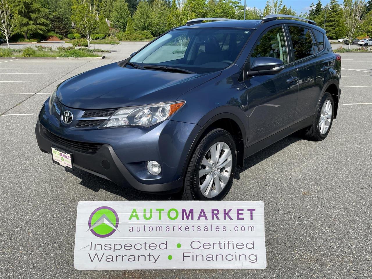 Used 2013 Toyota RAV4 LIMITED AWD ALL OPTIONS, FINANCING WARRANTY, INSPECTED W/BCAA MBSHP! for sale in Surrey, BC