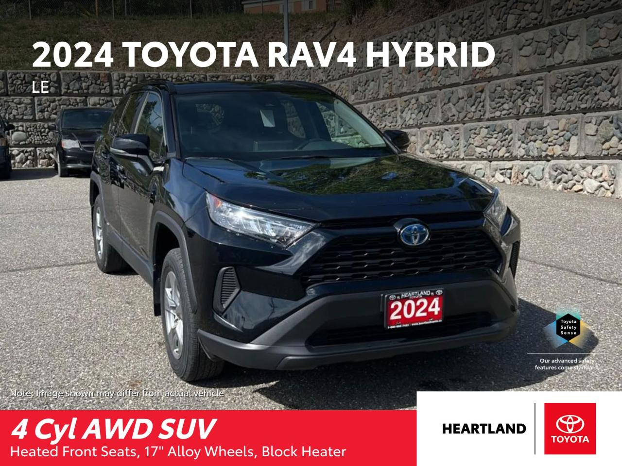 Used 2024 Toyota RAV4 Hybrid LE AWD for sale in Williams Lake, BC