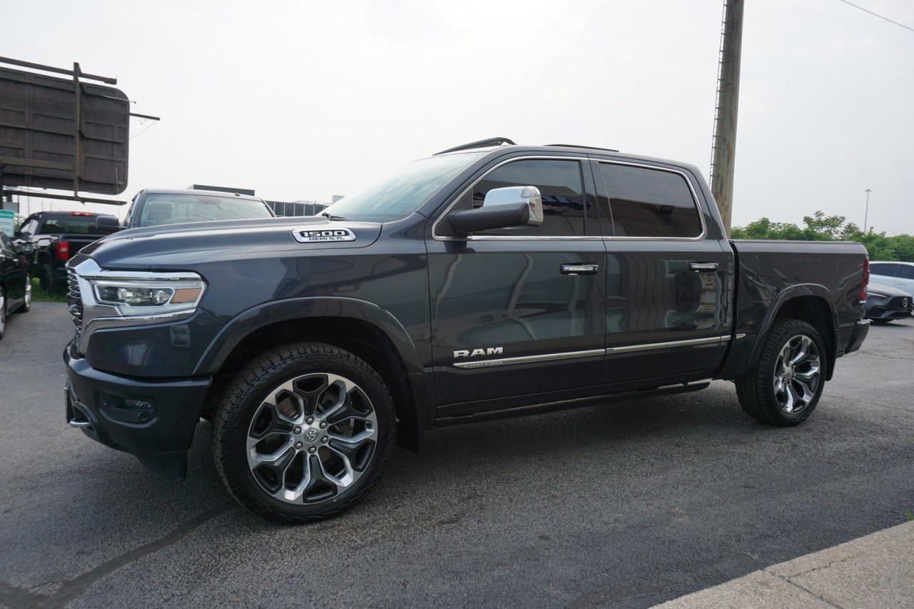 2019 RAM 1500 V8 HEMI LIMITED CREW 4WD *ACCIDENT FREE* CAMERA NAV BLUETOOTH LEATHER HEATED SEATS PANO ROOF CRUISE ALLOYS - Photo #3