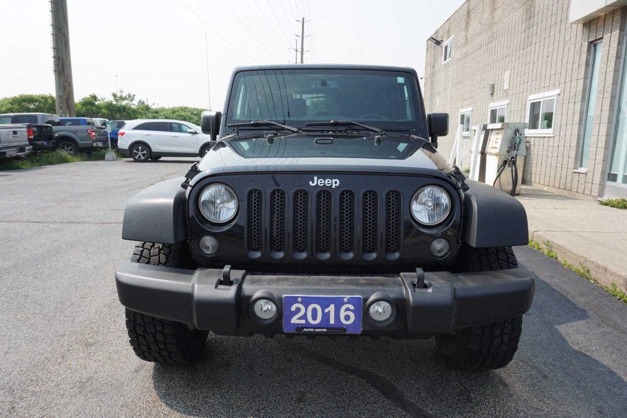 2016 Jeep Wrangler V6 SPORT 4WD CERTIFIED *1 OWNER*ACCIDENT FREE* JEEP MAINTAIN* BLUETOOTH CRUISE ALLOYS - Photo #2