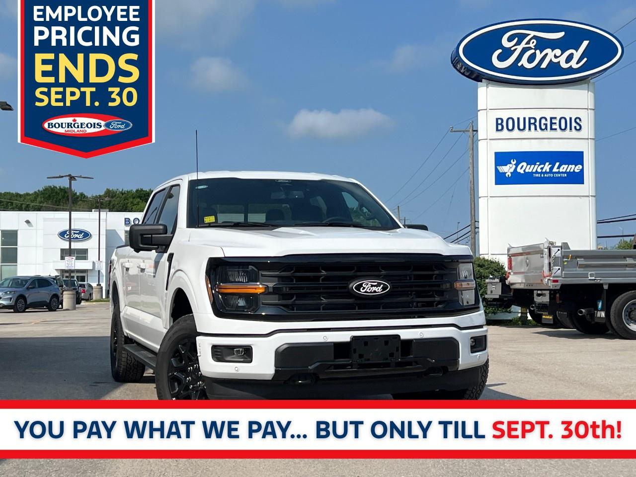 New 2025 Ford F-150 XLT 4WD SuperCrew 5.5' Box for sale in Midland, ON