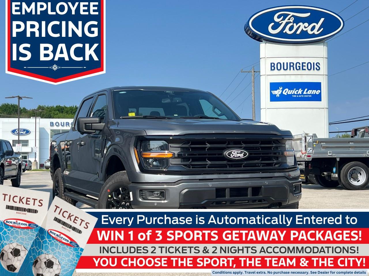 New 2025 Ford F-150 XLT 4WD SuperCrew 5.5' Box for sale in Midland, ON