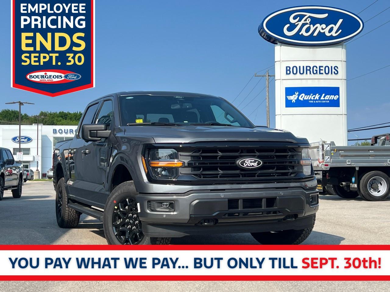 New 2025 Ford F-150 XLT 4WD SuperCrew 5.5' Box for sale in Midland, ON
