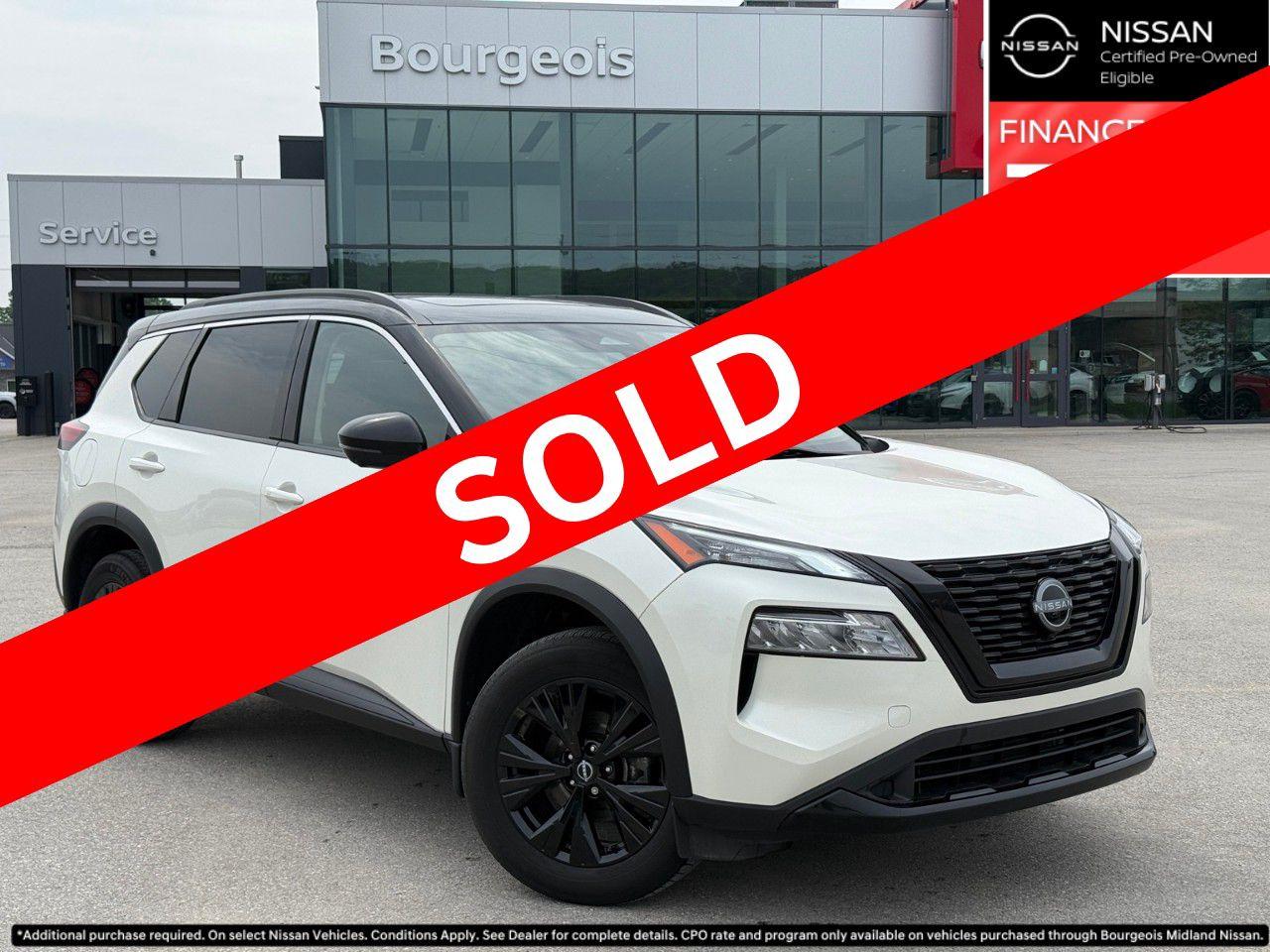 Used 2023 Nissan Rogue Midnight Edition for sale in Midland, ON