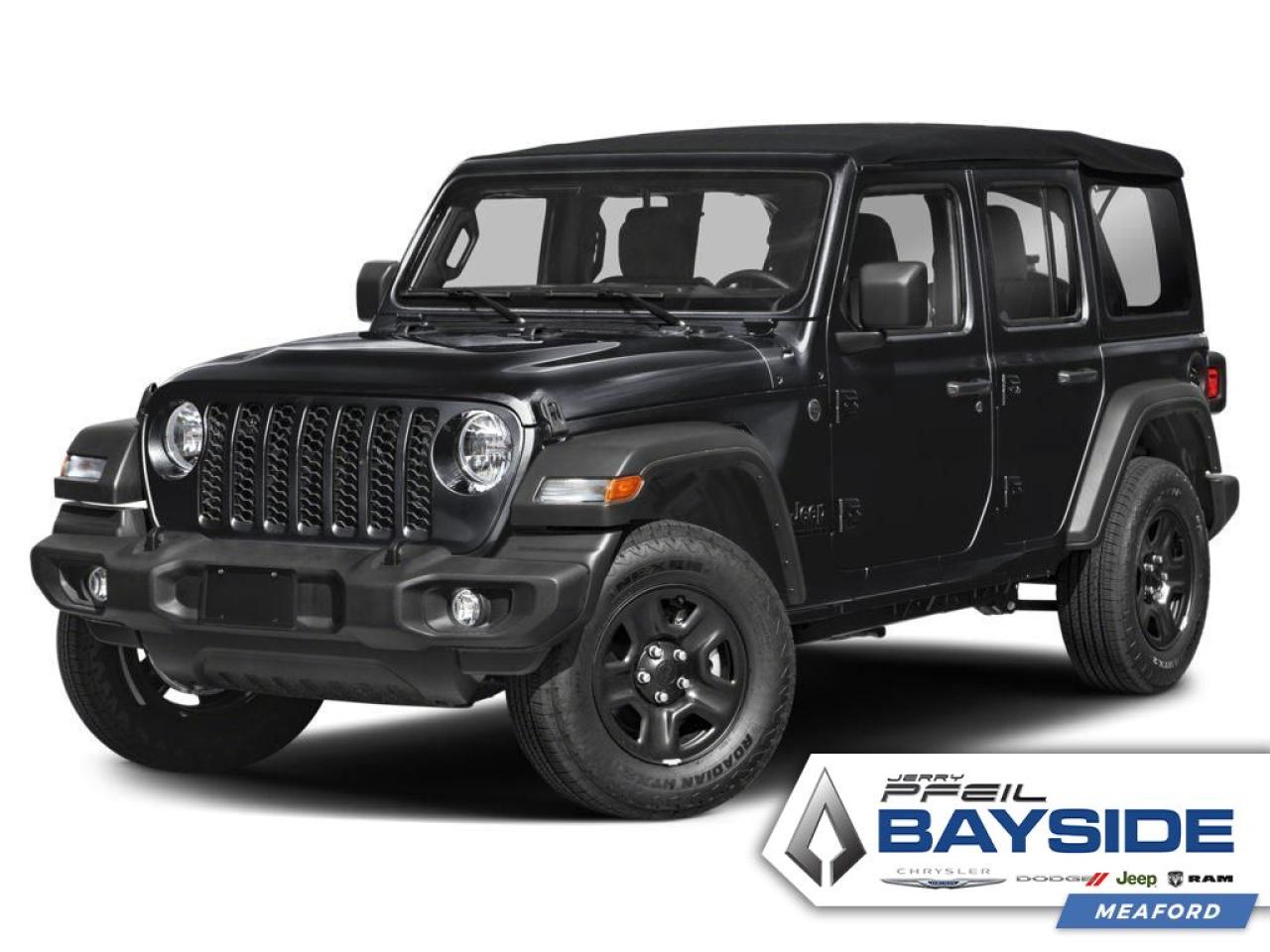New 2025 Jeep Wrangler Sahara for sale in Meaford, ON