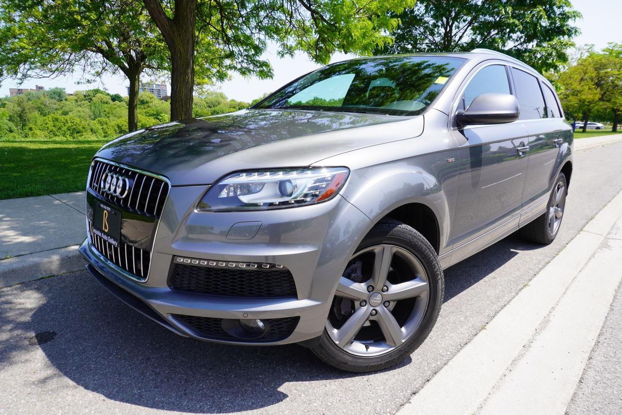 2015 Audi Q7 1 OWNER / NO ACCIDENTS / S-LINE / STUNNING COMBO