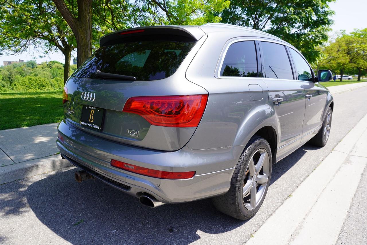 2015 Audi Q7 1 OWNER / NO ACCIDENTS / S-LINE / STUNNING COMBO Photo3