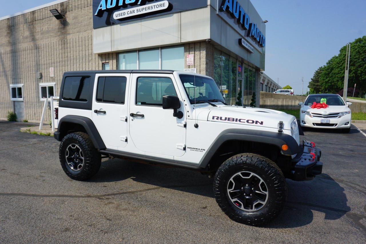 Used 2016 Jeep Wrangler V6 UNLIMITED RUBICON 4WD CERTIFIED *1 OWNER* NAVI LEATHR HEATED SEATS CRUISE ALLOYS for sale in Burlington, ON