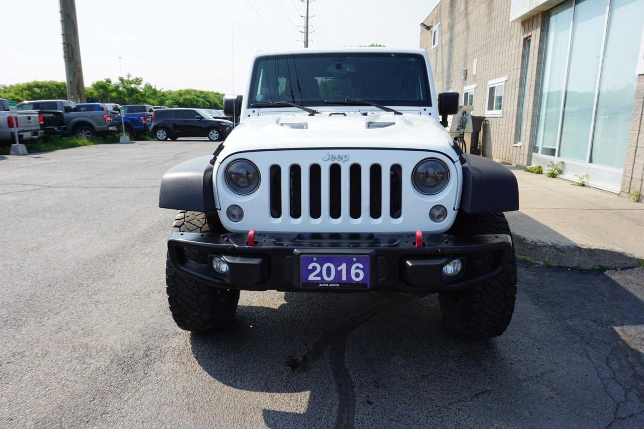 2016 Jeep Wrangler V6 UNLIMITED RUBICON 4WD CERTIFIED *1 OWNER* NAVI LEATHR HEATED SEATS CRUISE ALLOYS - Photo #2