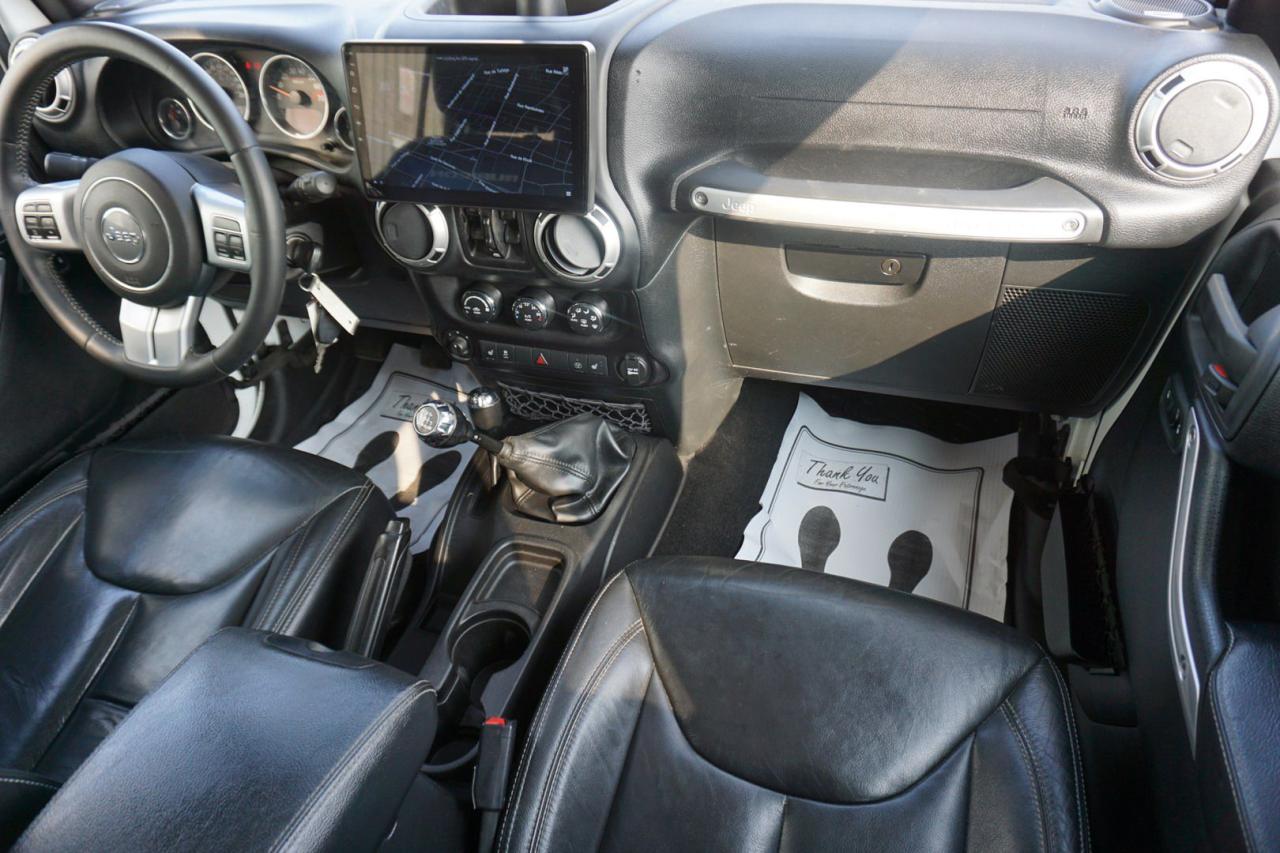 2016 Jeep Wrangler V6 UNLIMITED RUBICON 4WD CERTIFIED *1 OWNER* NAVI LEATHR HEATED SEATS CRUISE ALLOYS - Photo #14