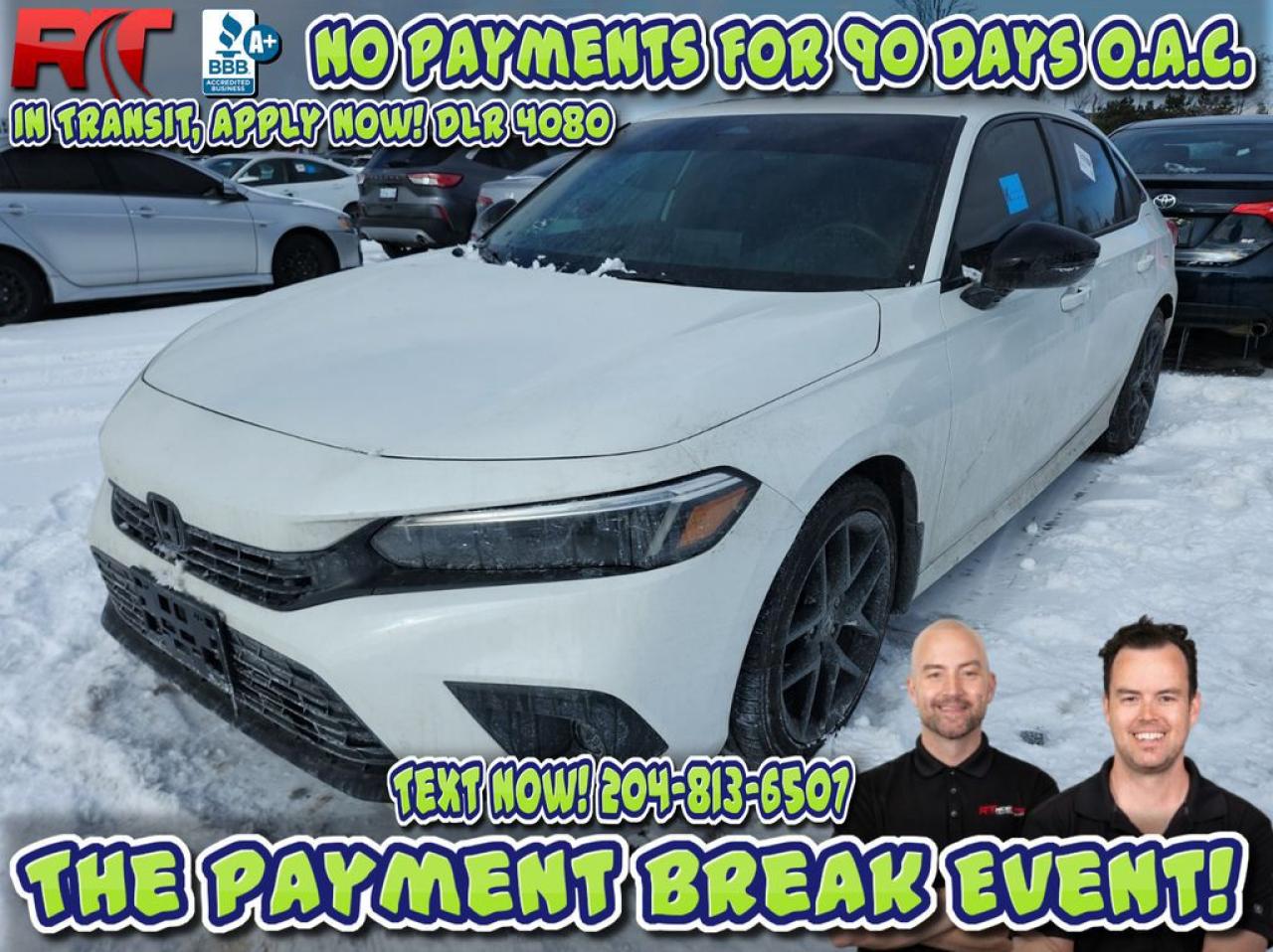 Used 2022 Honda Civic Sedan Sport for sale in Winnipeg, MB