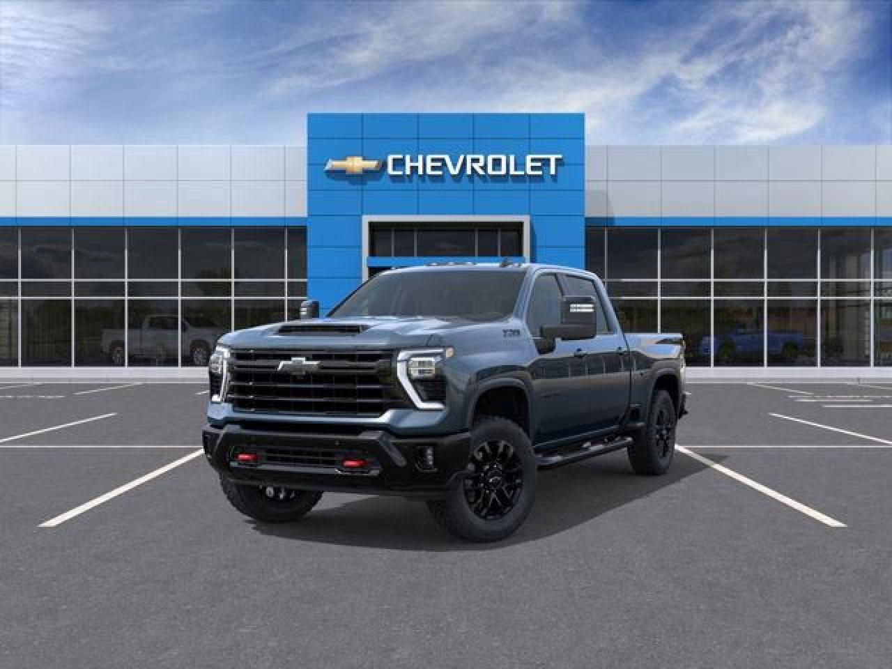 New 2025 Chevrolet Silverado 2500 HD Preferred Equipment Group 1LT|FRONT BUCKET SEATS|REMOTE START PKG|REAR AXLE - 3.42 RATIO|LAKESHORE BLUE METALLIC|GVWR: 5,126 KG (11,300 LB)|DURAMAX 6.6L V8 TURBO DIESEL|ALLISON 10-SPD  TRANS.|AUTOTRAC for sale in Tillsonburg, ON