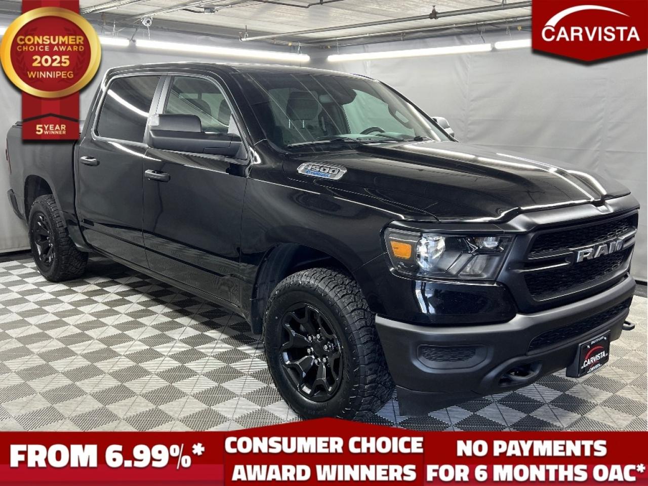 Used 2023 RAM 1500 Tradesman - 4x4/Crew Cab/5'7  Box/NO ACCIDENTS - for sale in Winnipeg, MB