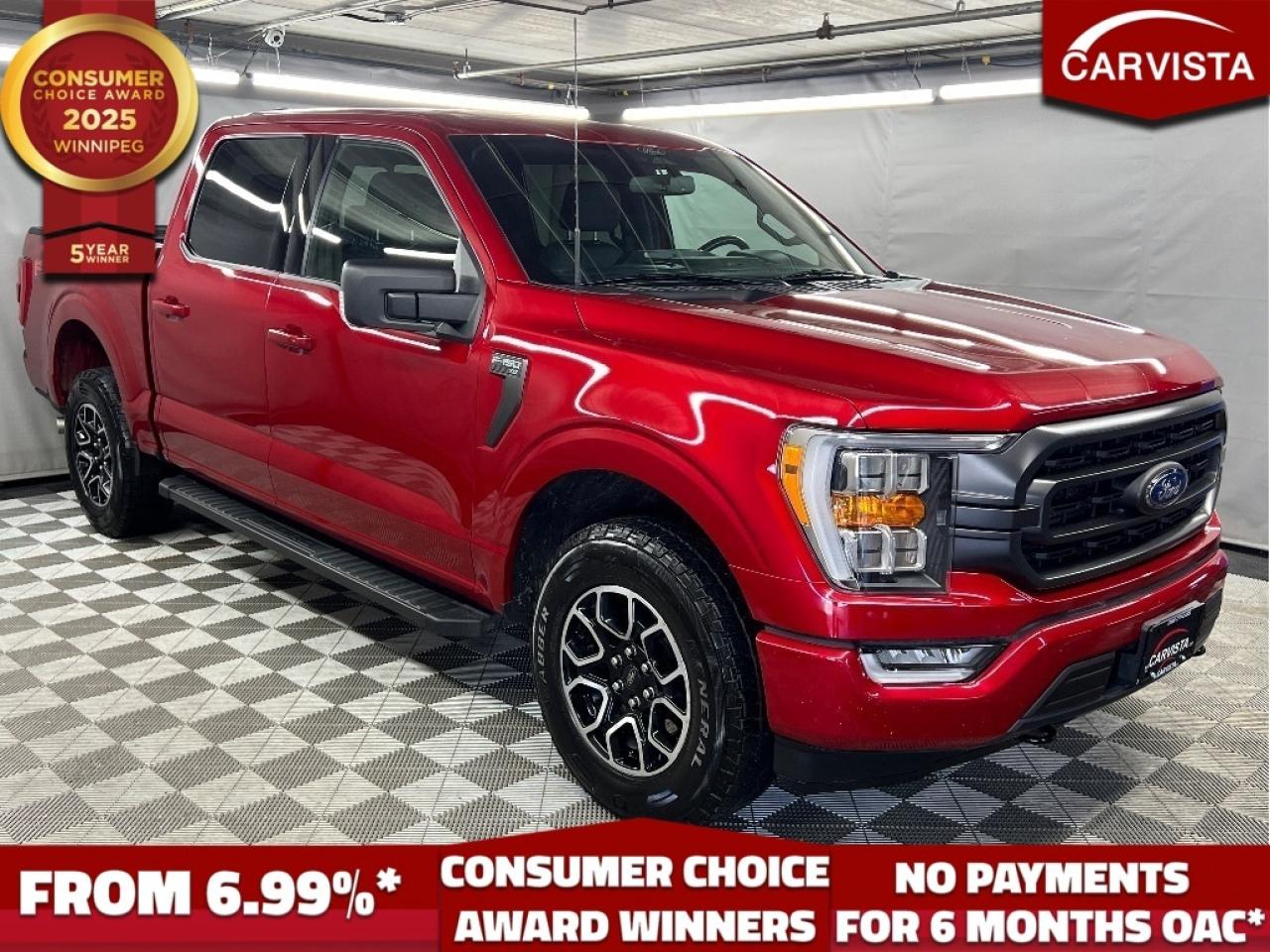 Used 2022 Ford F-150 XLT FX4 CREW CAB - ECOBOOST/1 OWNER/LOCAL TRUCK - for sale in Winnipeg, MB