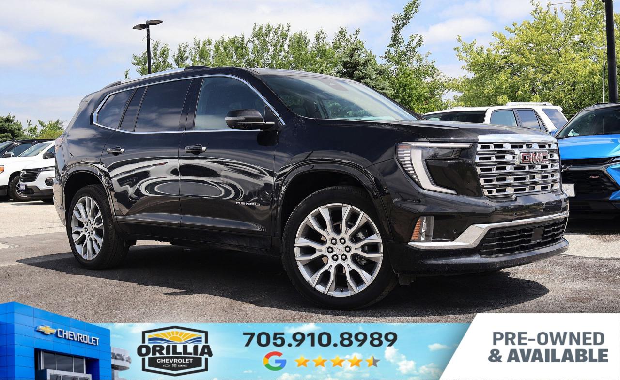 Used 2025 GMC Acadia Denali | Nav System | for sale in Orillia, ON