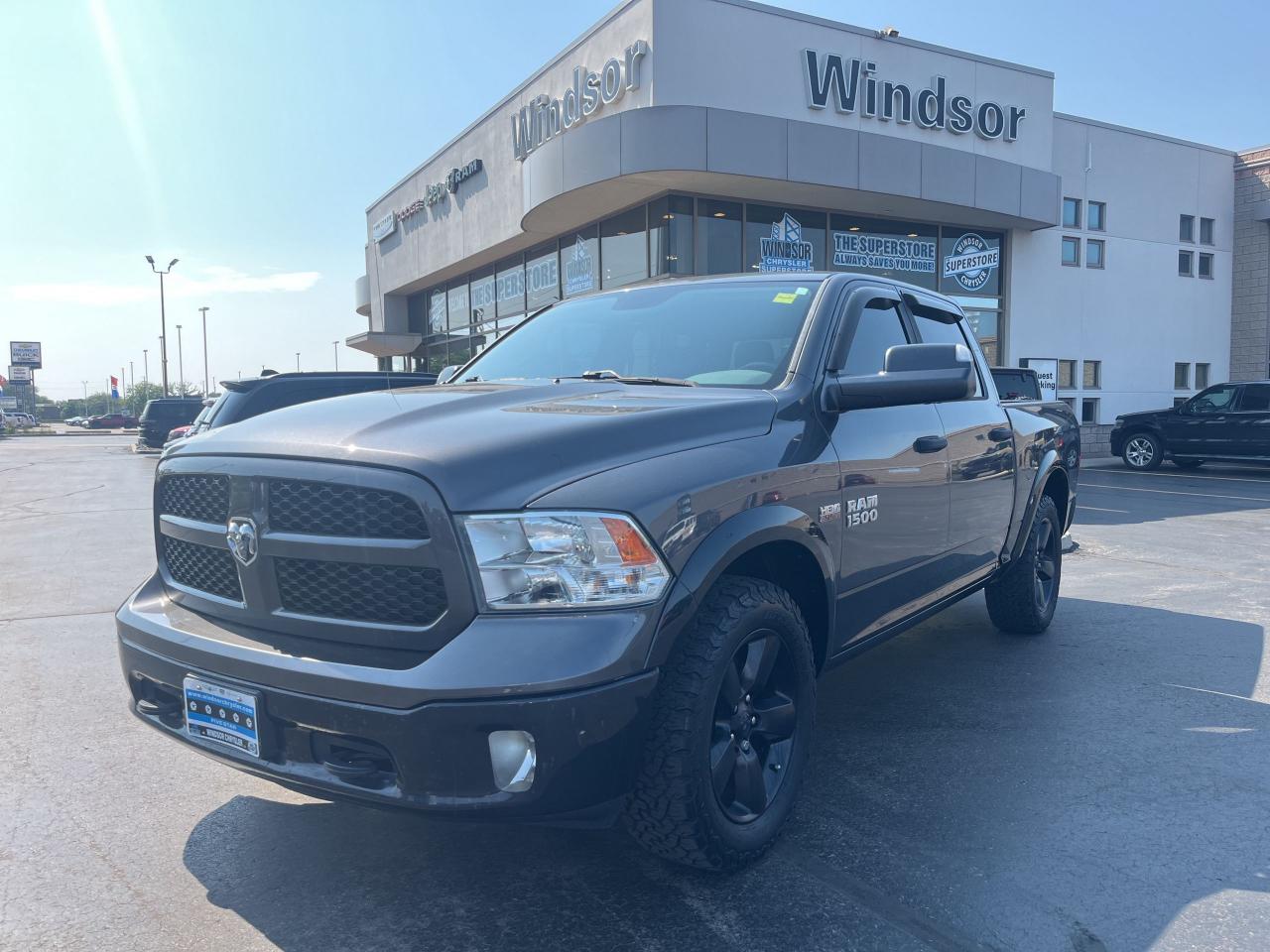 Used 2016 RAM 1500 Crew Cab OUTDOORSMAN / V8 / ANTISPIN DIFF / RMT START for sale in Windsor, ON
