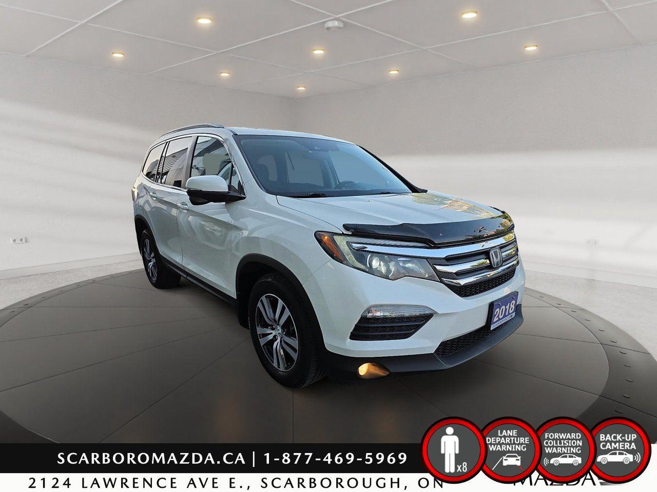Used 2018 Honda Pilot 8 PASSENGERS|CLEAN CARFAX for sale in Scarborough, ON