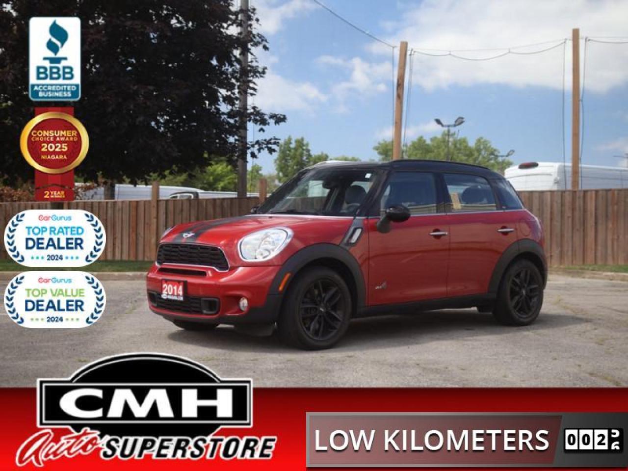 Used 2014 MINI Cooper Countryman S ALL4  **VERY LOW KMS - MANUAL** for sale in St. Catharines, ON
