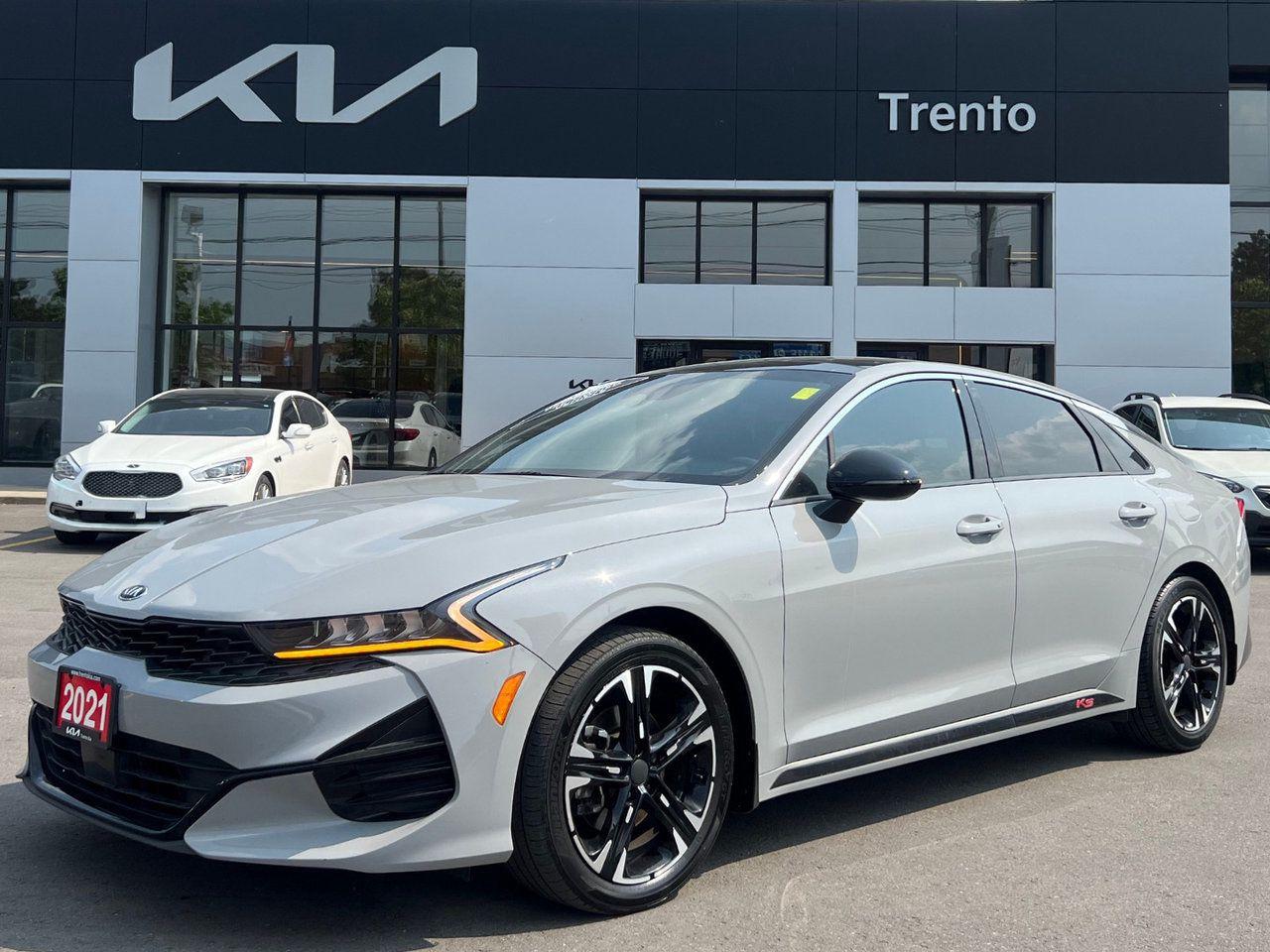 Used 2021 Kia K5 GT-Line Trim Pkg.   Sunroof   Cooled Seats for sale in North York, ON