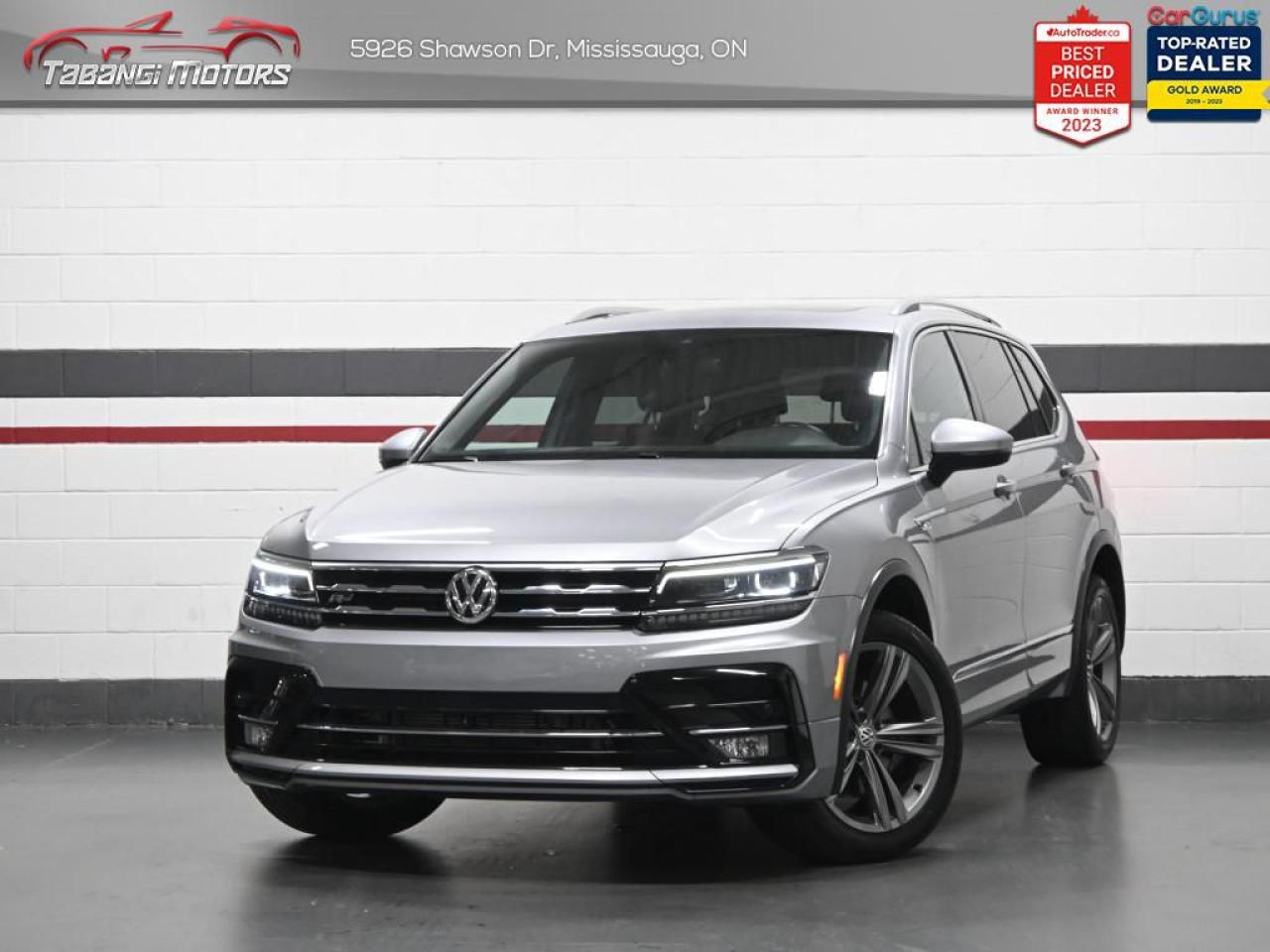 Used 2021 Volkswagen Tiguan Highline R-Line  R-Line Leather 360CAM Fender Navigation Panoramic Roof Remote Start for sale in Mississauga, ON