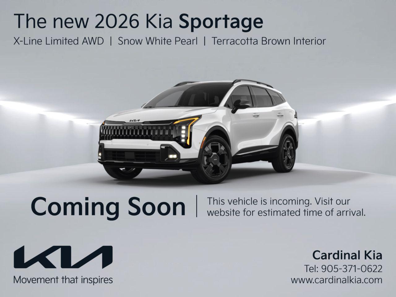 New 2026 Kia Sportage X-Line Limited - Terracotta Brown Interior for sale in Niagara Falls, ON