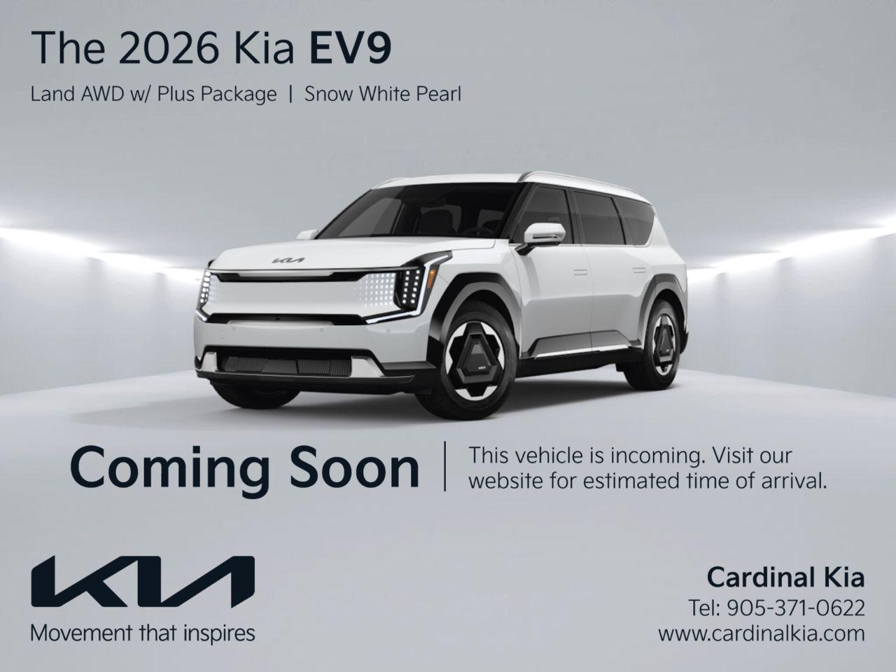 New 2026 Kia EV9 Land w/ Plus Package for sale in Niagara Falls, ON