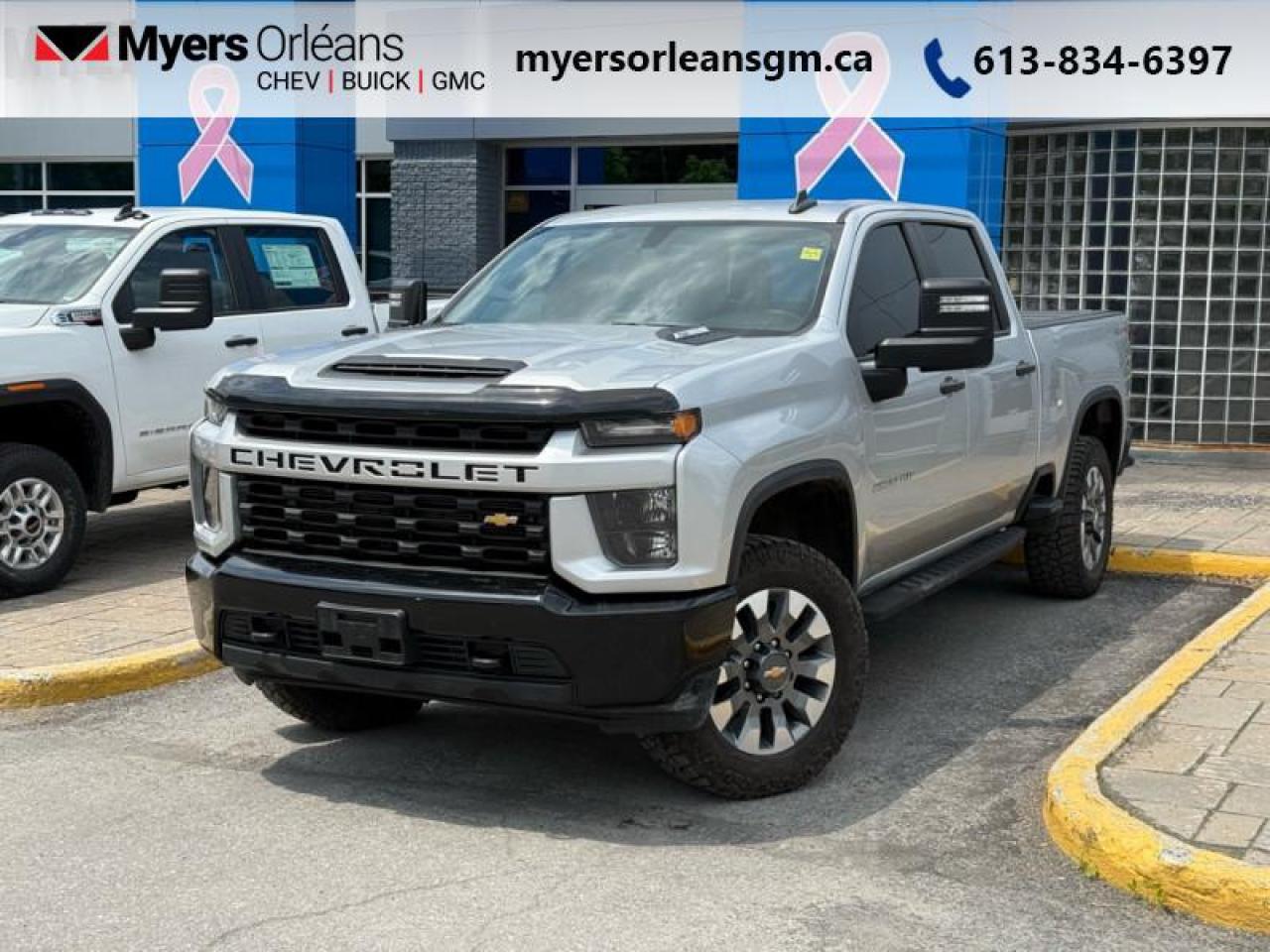 Used 2022 Chevrolet Silverado 2500 HD Custom  - Aluminum Wheels for sale in Orleans, ON