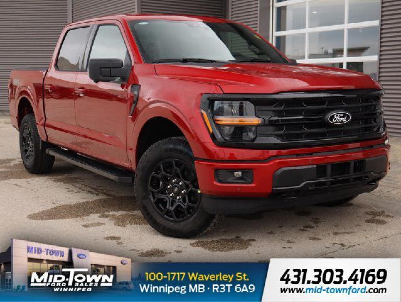 New 2025 Ford F-150 XLT | Pro trailer Controls | LED Side-Mirror Spot Lights for sale in Winnipeg, MB