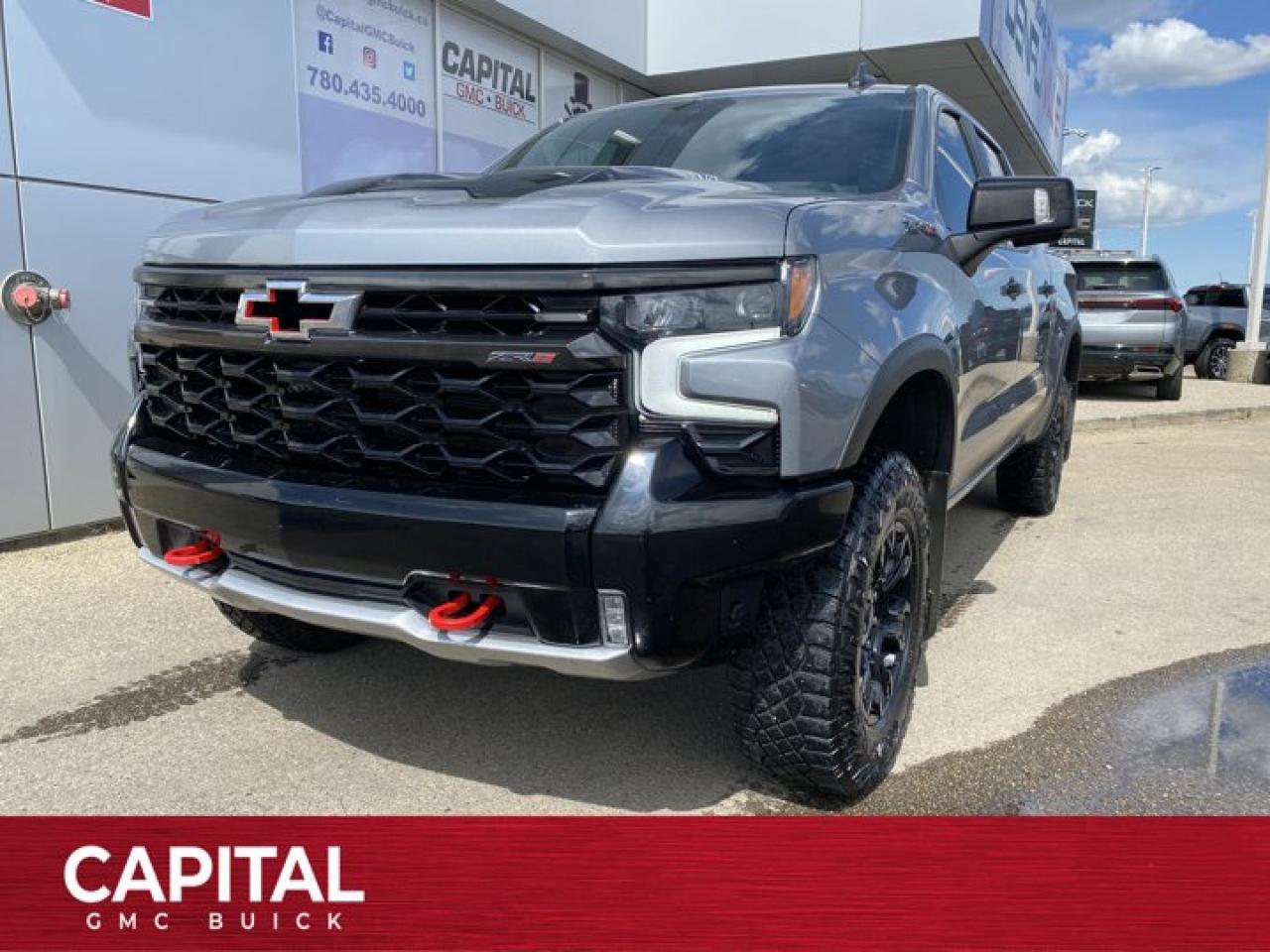 Used 2023 Chevrolet Silverado 1500 ZR2 Crew Cab  * 6.2L V8 * ADAPTIVE CRUISE * HEAD UP DISPLAY * for sale in Edmonton, AB