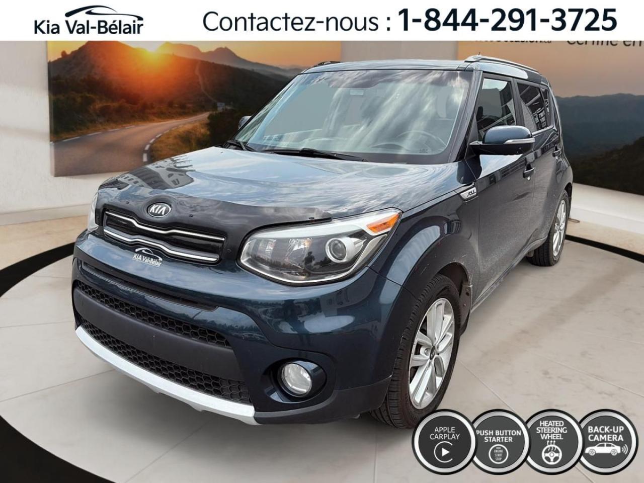 Used 2018 Kia Soul EX+ BA * CUIR * CARPLAY * A/C * SIEGE CHAUFF * for sale in Québec, QC