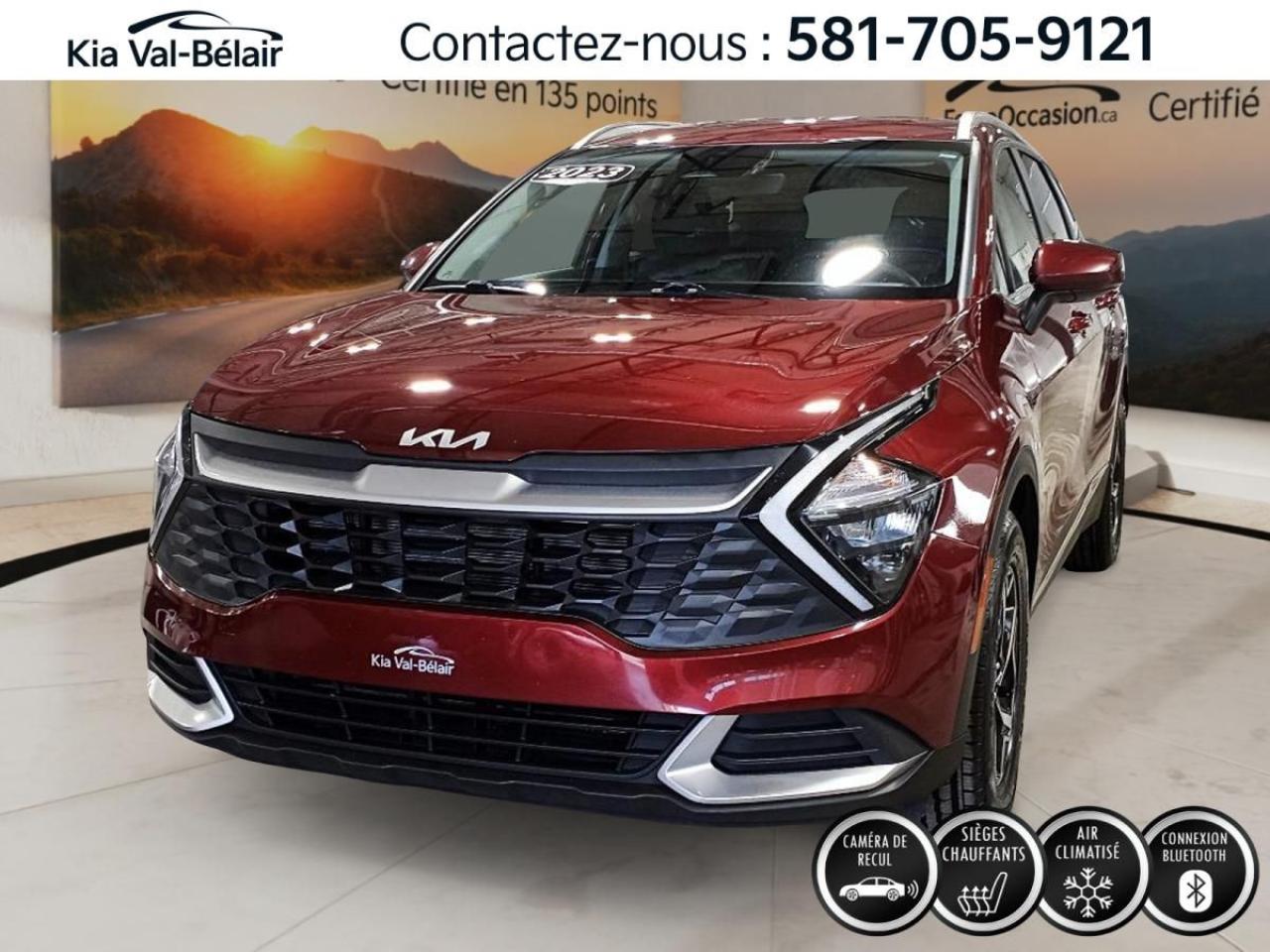 Used 2023 Kia Sportage LX * CAMÉRA * CARPLAY * CRUISE * SIÈGES CHAUFFANTS for sale in Québec, QC
