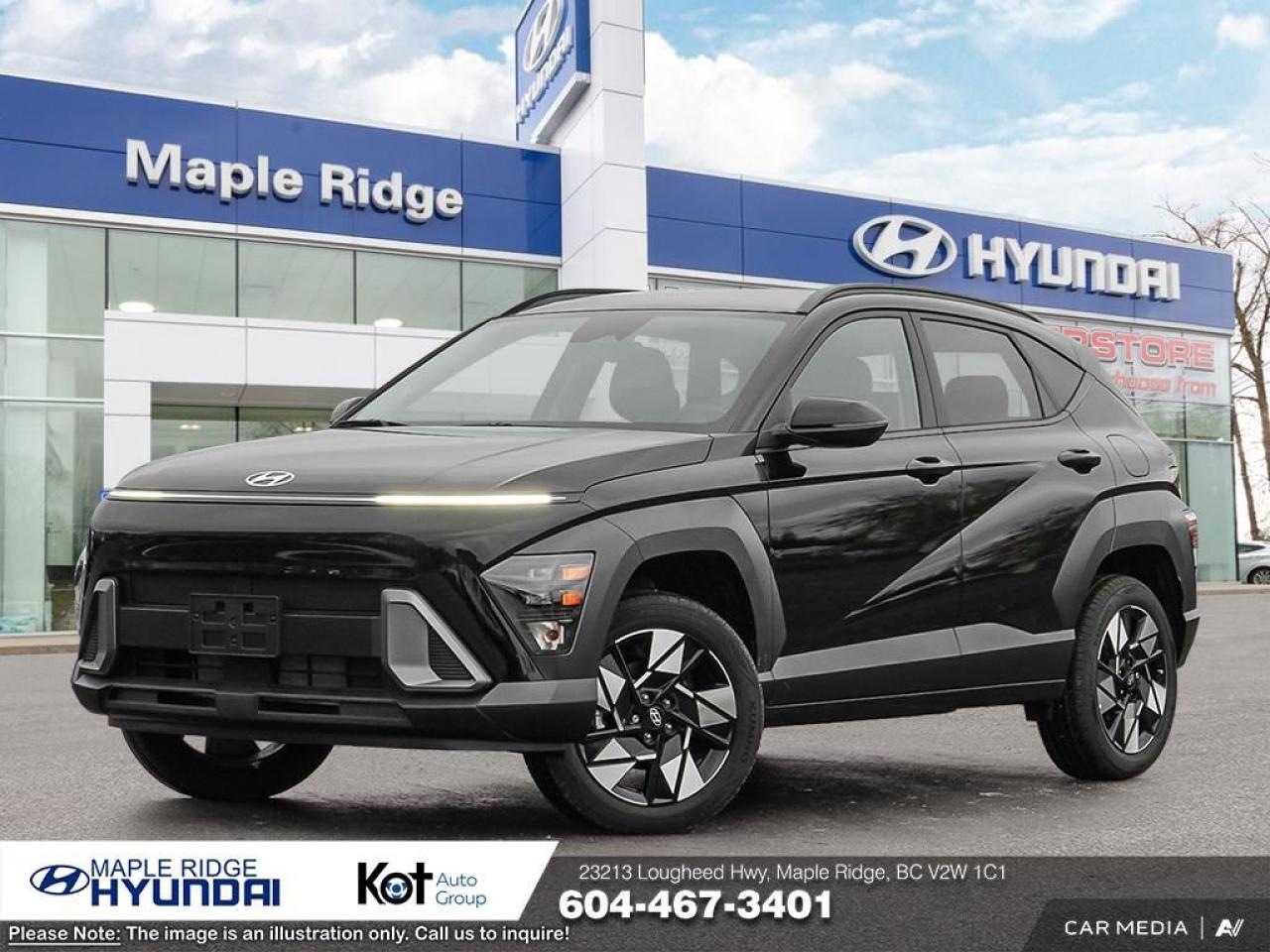 New 2025 Hyundai KONA 2.0L Preferred AWD for sale in Maple Ridge, BC