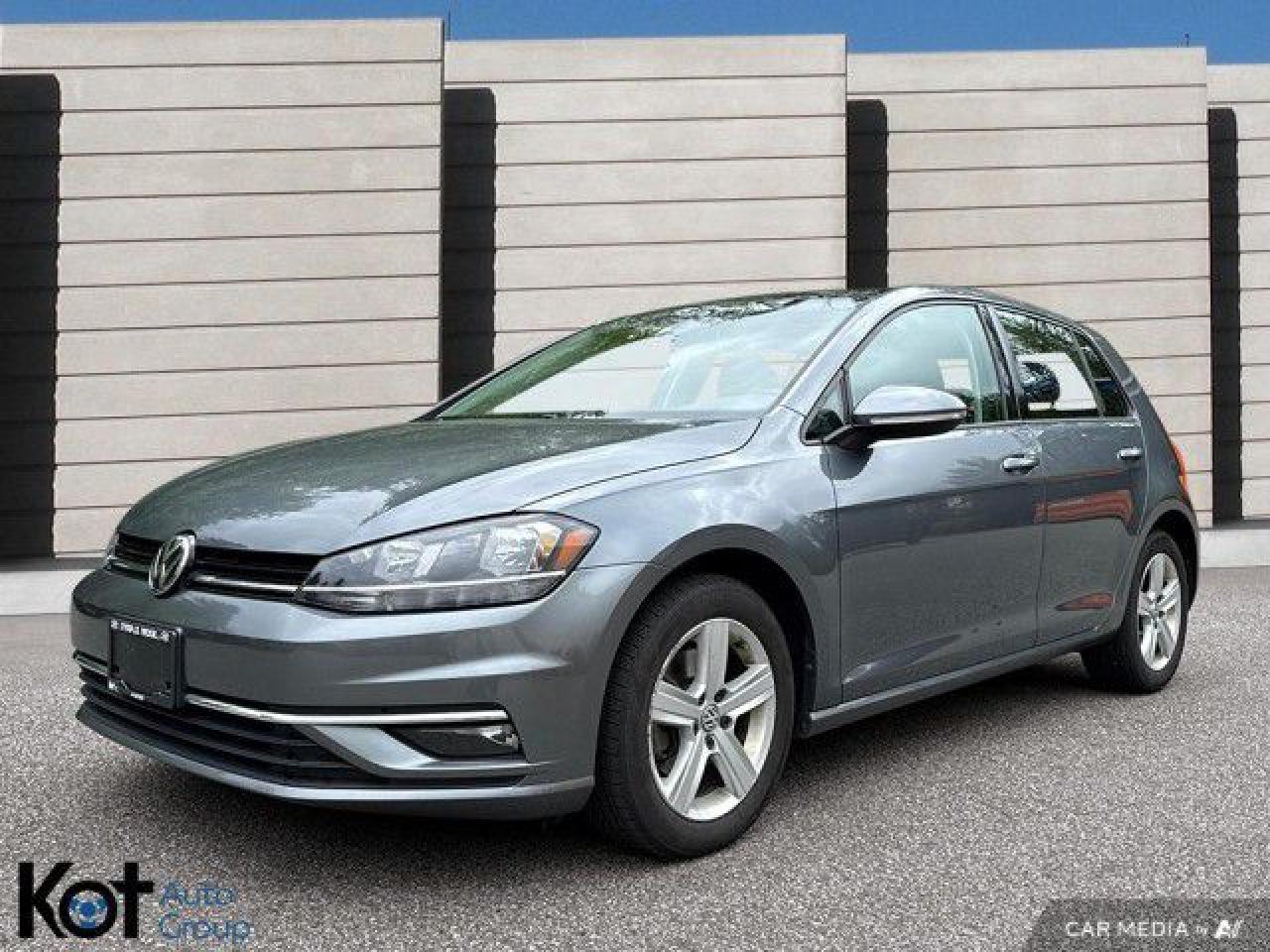 Used 2019 Volkswagen Golf Highline 5-door Auto! BLIND SPOT DETECTION! BACK UP CAMERA! HEATED FRONT SEATS! SUNROOF! BLUETOOTH! NAVIGATION! TOUCHSCREEN! LEATHER for sale in Maple Ridge, BC