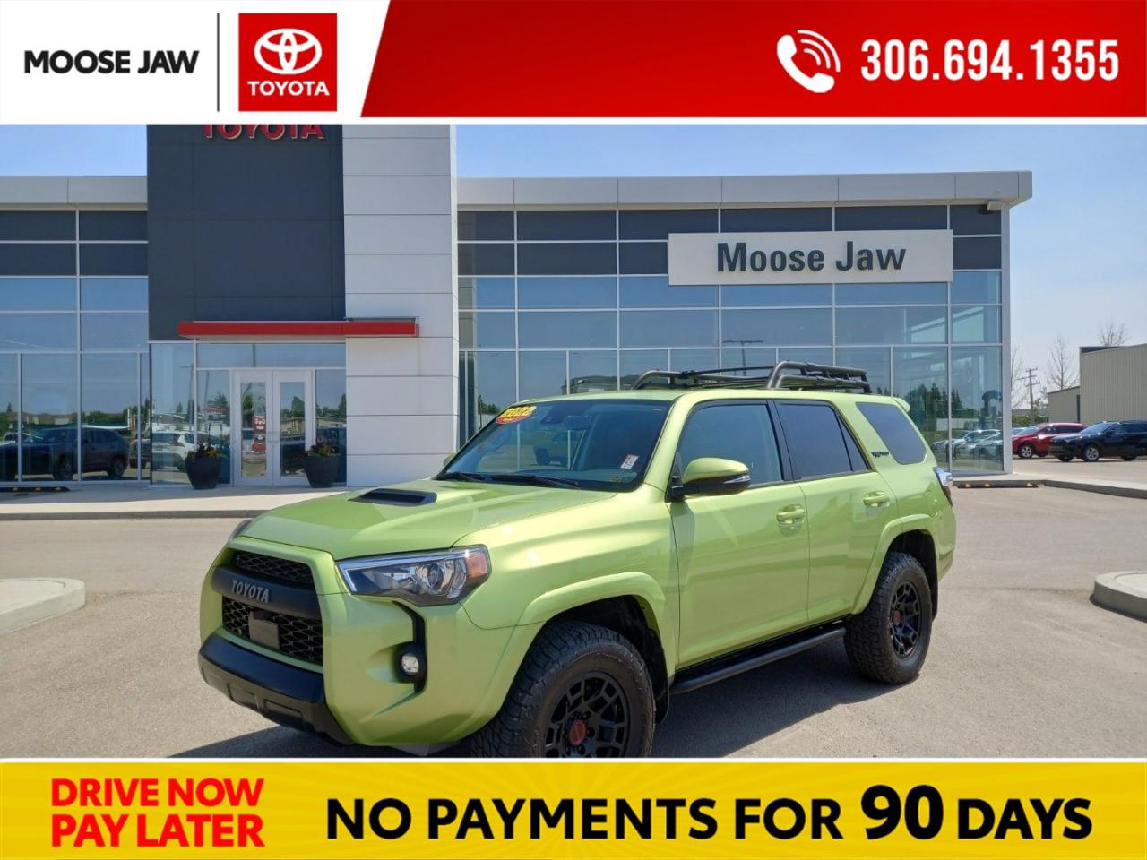 Used 2022 Toyota 4Runner LOCAL TRADE,ONLY 3.836 KMS,RARE LIME RUSH COLOR,8