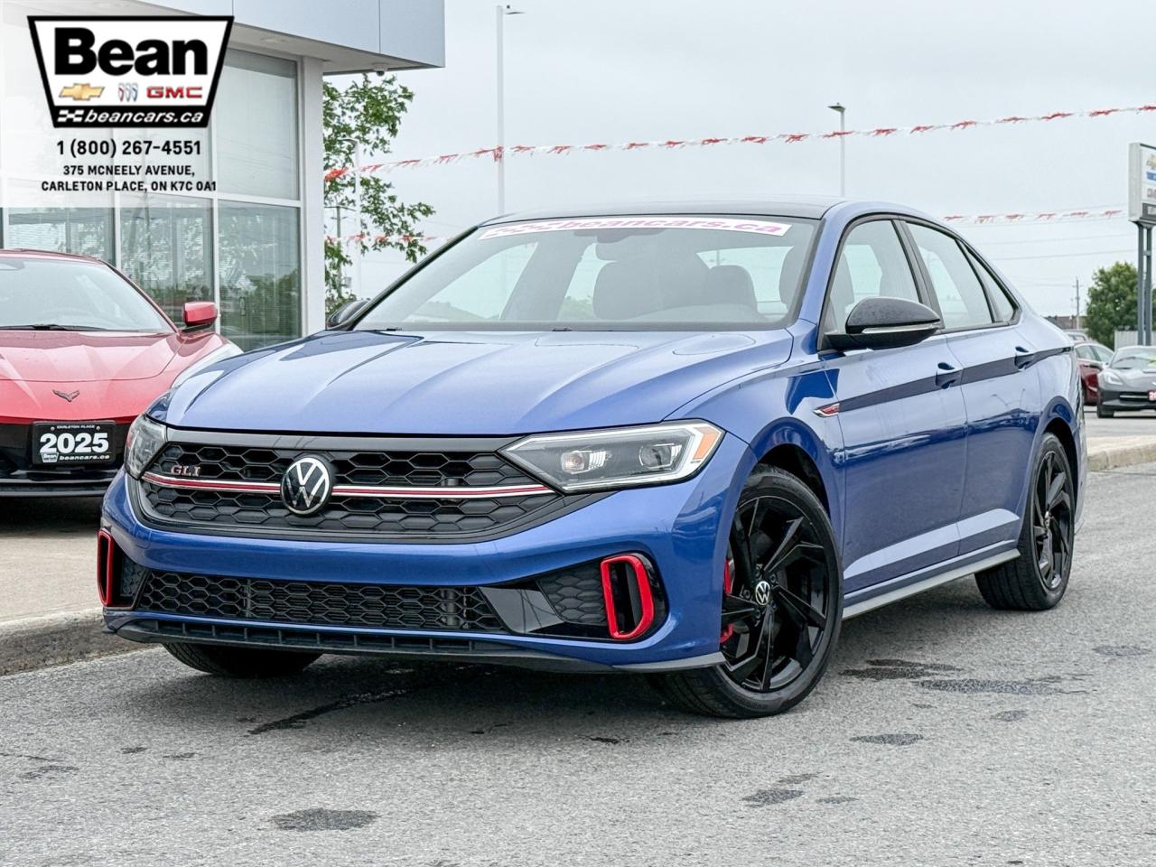 Used 2024 Volkswagen Jetta GLI 2.0L 4CYL, 6 SPEED MANUAL WITH REMOTE ENTRY, SUNROOF, HEATED SEATS, VENTILATED SEATS, APPLE CARPLAY AND ANDROID AUTO for sale in Carleton Place, ON