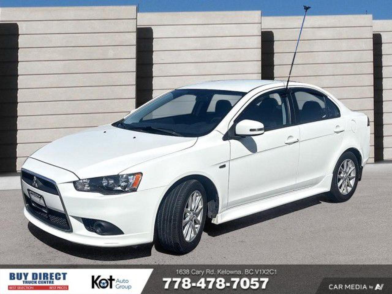 Used 2015 Mitsubishi Lancer SE MANUAL, KEYLESS ENTRY, FABRIC SEATS WITH BLACK INTERIOR, AUTO WINDOWS, CD PLAYER WITH RADIO!!!! for sale in Kelowna, BC