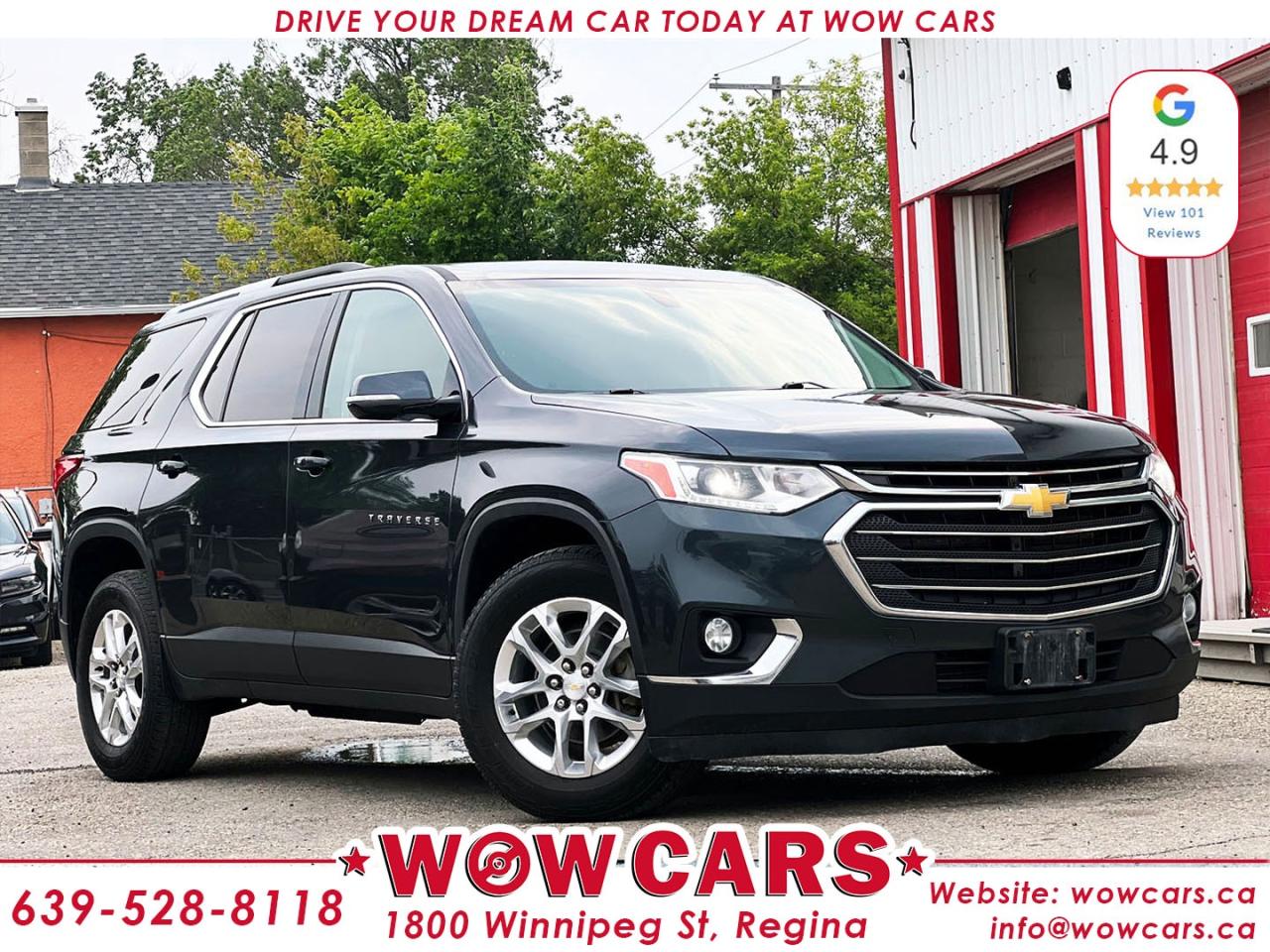 Used 2018 Chevrolet Traverse LT for sale in Regina, SK