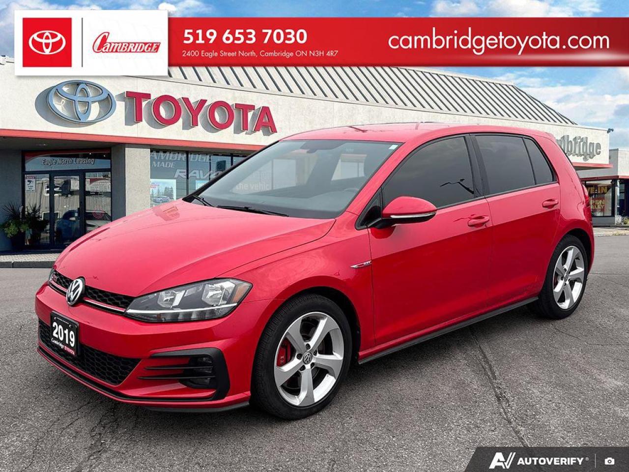 Used 2019 Volkswagen Golf GTI 5-Door for sale in Cambridge, ON