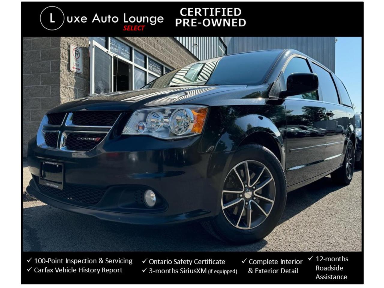 Used 2017 Dodge Grand Caravan SXT Premium Plus - NAV, POWER DRIVER SEAT, B/U CAM for sale in Orleans, ON
