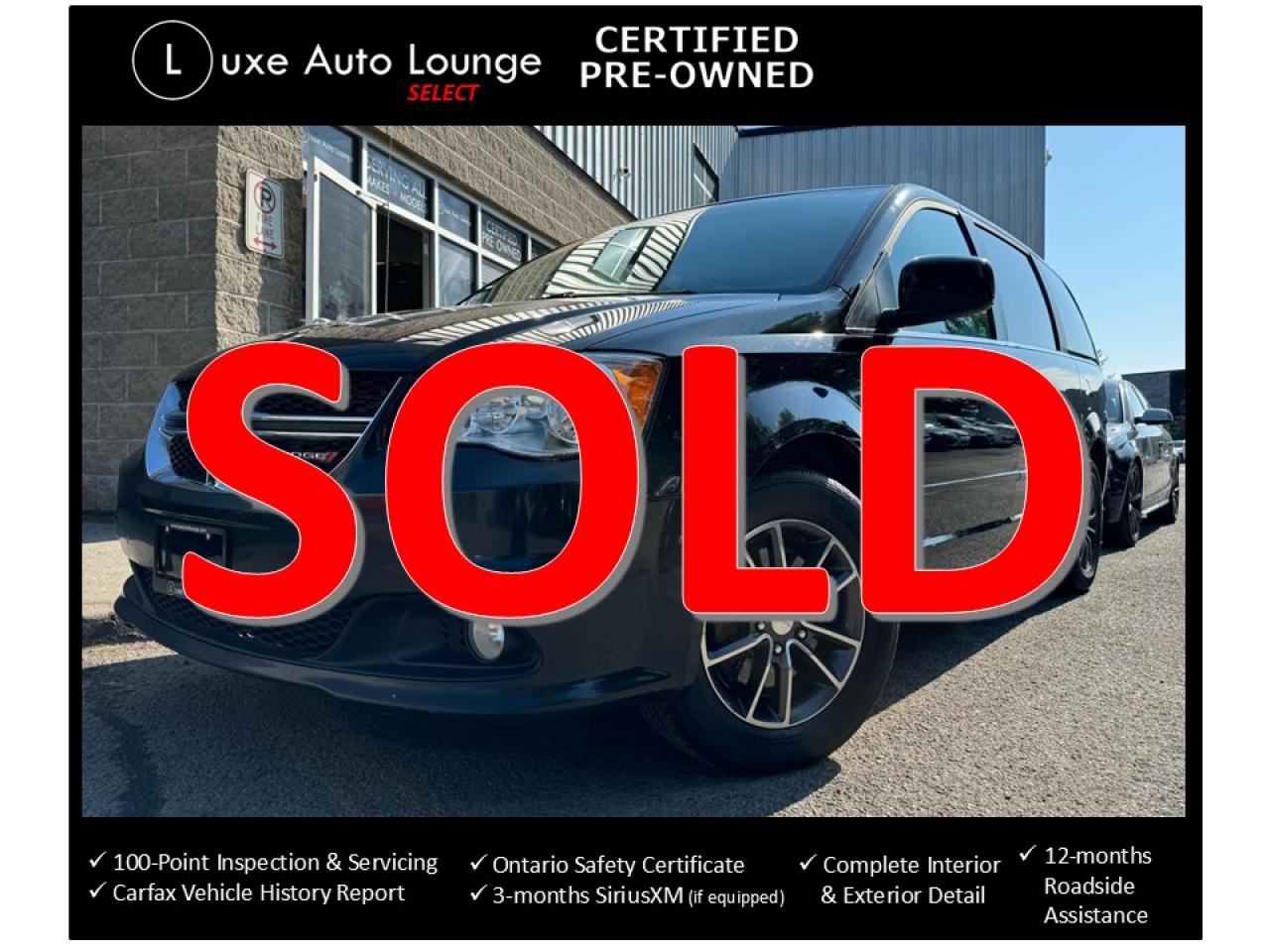 2017 Dodge Grand Caravan SXT Premium Plus - NAV, POWER DRIVER SEAT, B/U CAM