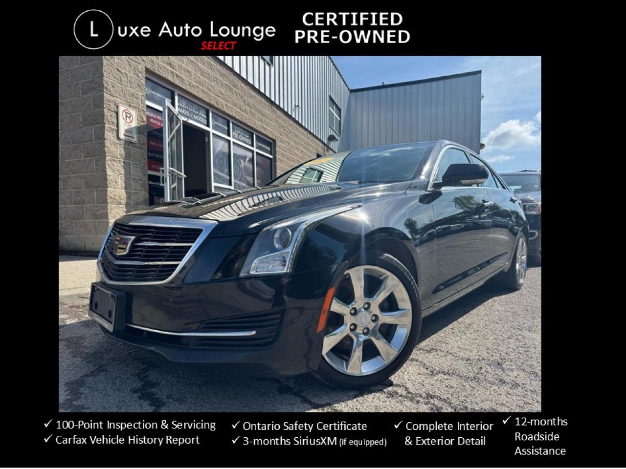 Used 2015 Cadillac ATS Luxury AWD BOSE, NAV, SUNROOF, LEATHER, LOADED! for sale in Orleans, ON