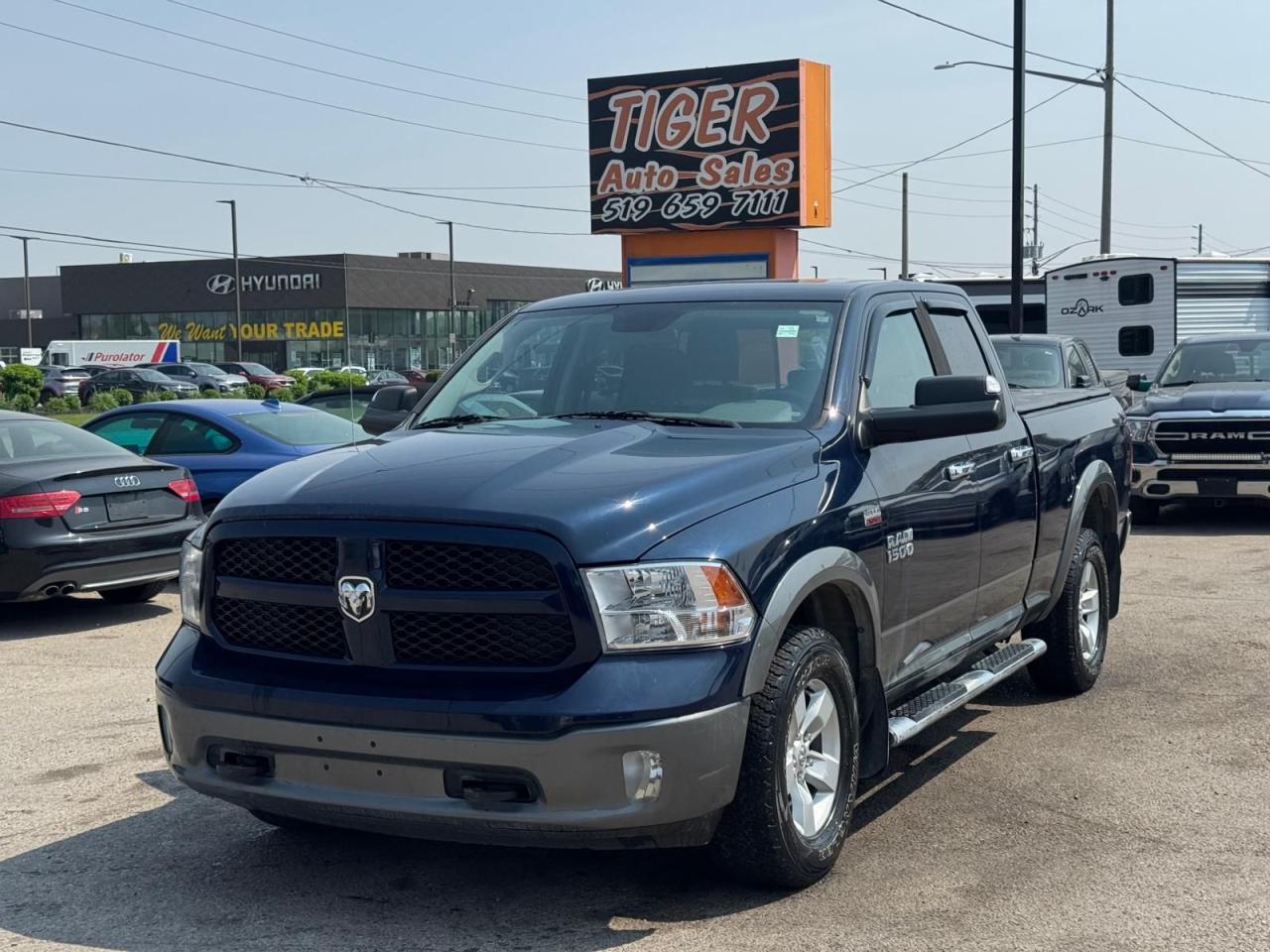 Used 2013 RAM 1500 OUTDOORSMAN, QUAD CAB, 4X4, V8, ONLY 58KMS, CERT for sale in London, ON