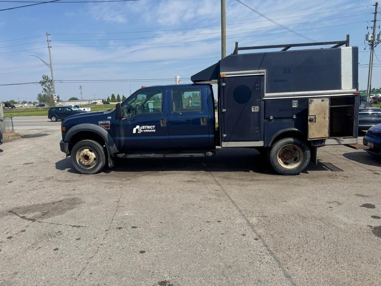 2009 Ford F-550 SERVICE TRUCK, CREW CAB, 6.4L DIESEL, AS IS - Photo #2