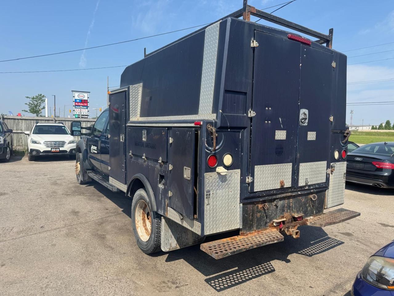 2009 Ford F-550 SERVICE TRUCK, CREW CAB, 6.4L DIESEL, AS IS - Photo #3