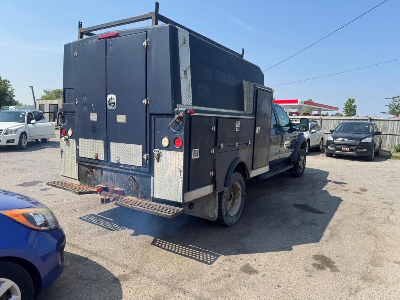 2009 Ford F-550 SERVICE TRUCK, CREW CAB, 6.4L DIESEL, AS IS - Photo #6