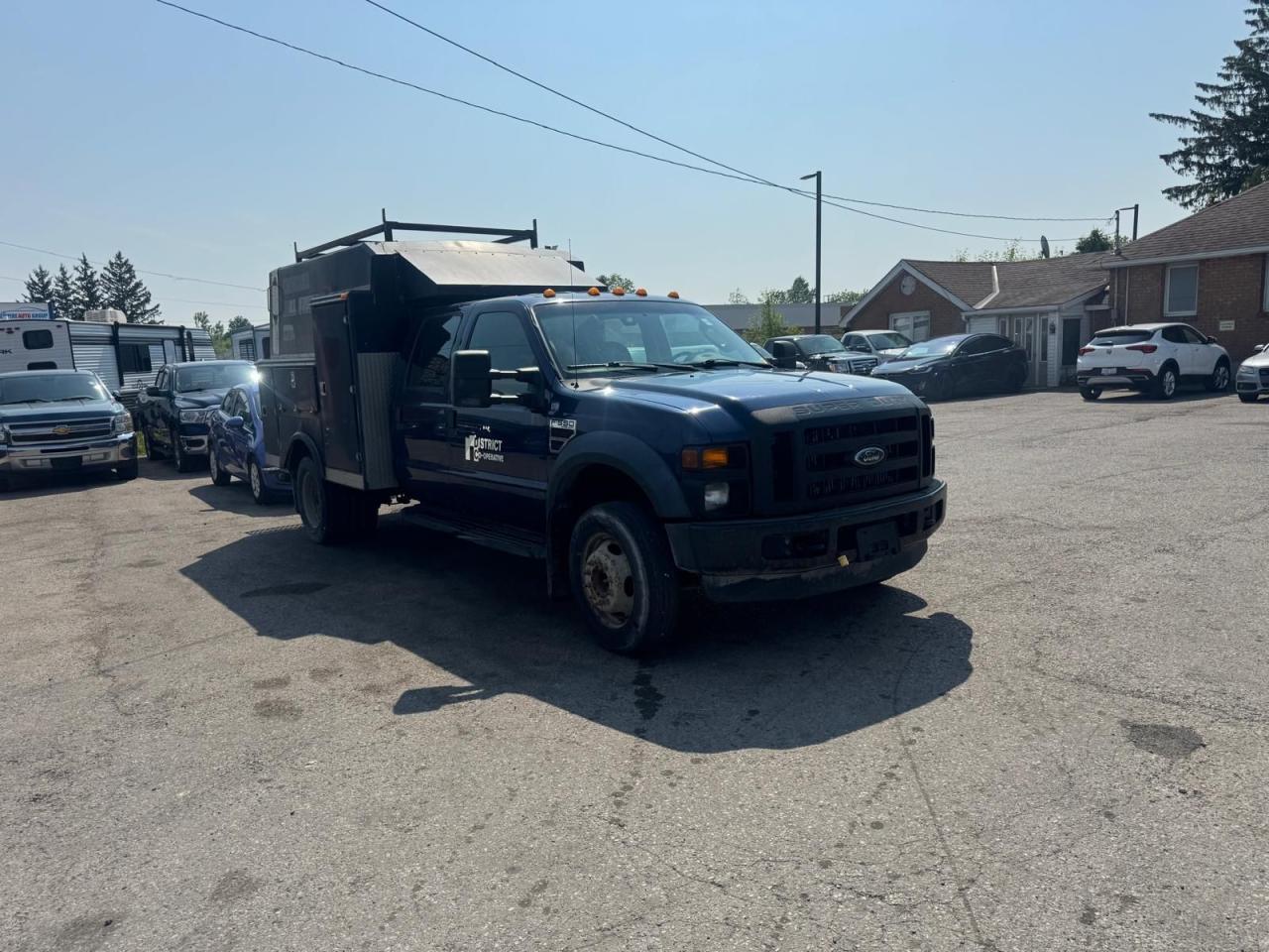 2009 Ford F-550 SERVICE TRUCK, CREW CAB, 6.4L DIESEL, AS IS - Photo #9