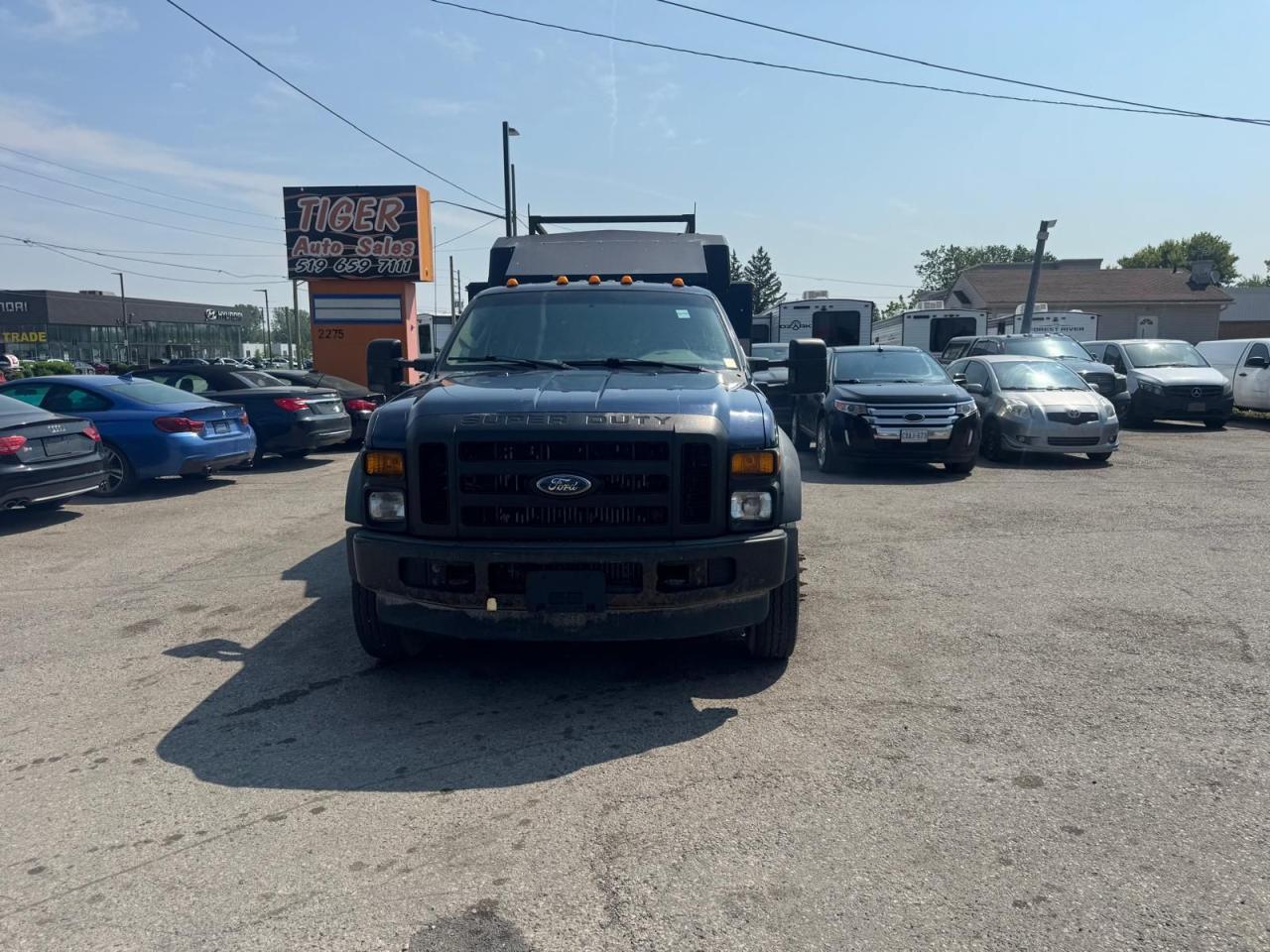 2009 Ford F-550 SERVICE TRUCK, CREW CAB, 6.4L DIESEL, AS IS - Photo #10