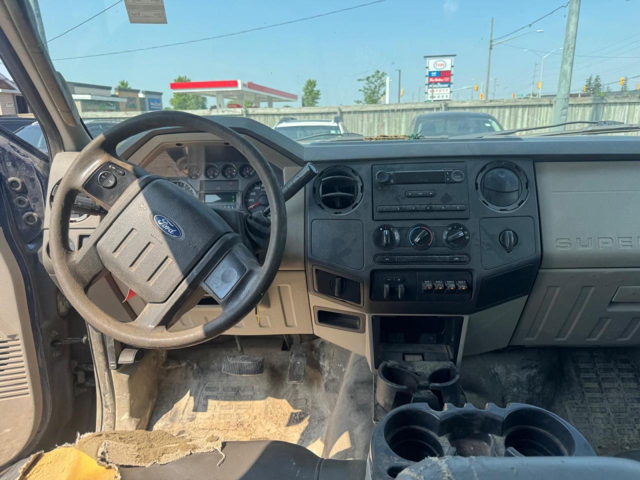 2009 Ford F-550 SERVICE TRUCK, CREW CAB, 6.4L DIESEL, AS IS - Photo #11